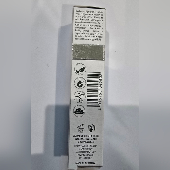 Doctor Babor Clean Formance Awakening Eye Cream 0.5oz New In Box $45 MSRP - Picture 6 of 7